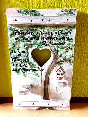 Fensterladen baum familie - fensterladen,
