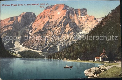 Pragser wildsee seekofl tirol - wildsee,