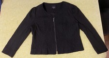 Schwarzer dehnbarer Blazer