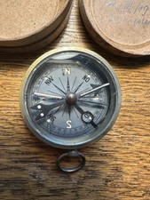 Kompass G Lufft - Antik Militär Outdoor Steampunk Psytrans North Nautik Meer