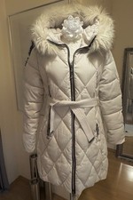 Winter Mantel Steppmantel Greige 40/42