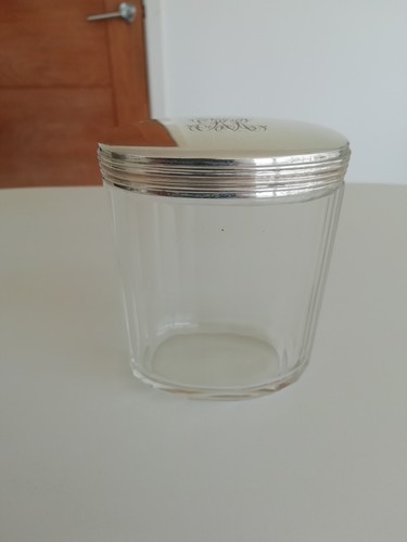 Edwardianische silberflasche - silberflasche,