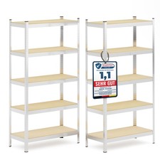 2x Schwerlastregal 180x90x40