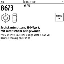 Sechskantmutter ISO 8673 M48x