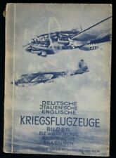 35404b Prospekt Flugzeuge 2. WK Deutschland Italien USA England Kriegsflugzeuge