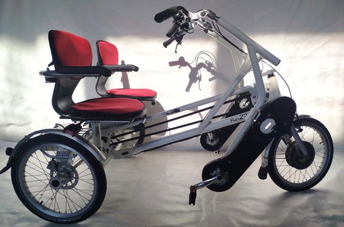 Van raam fun tandem - van, go