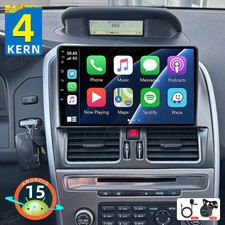64GB Android 15 Apple Carplay Autoradio GPS Navi BT Kam für Volvo XC60 2008-2017