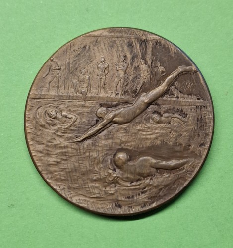 Medaille schwimmen - medaille,