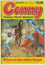 ✪ CONNY #64 Rätsel um den wilden... ohne Conny-Club, Bastei 1981 COMICHEFT Z2