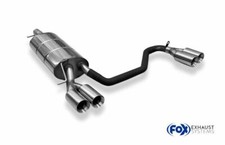 FOX Duplex Sportauspuff VW Passat 3B 3BG ab Bj.96 rechts links je 2x80mm