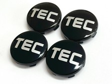 NEU TEC 4x 60mm Schwarz Black