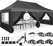 HOTEEL Pavillon 3x6m Faltpavillon Wasserdicht Partyzelt Faltbar Gartenpavillon