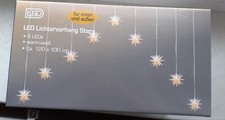 LED Lichtervorhang  für Fenster 120 cm