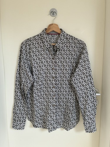 Erfo damen bluse - weiß, grau