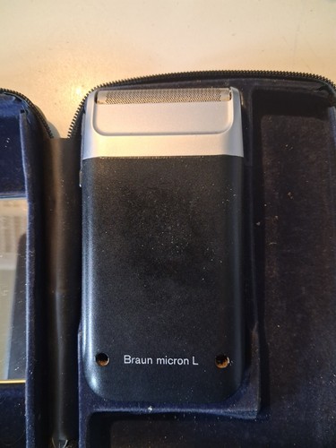 Braun micron vintage 70er - micron, l