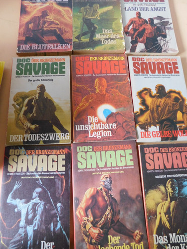 Doc savage 9 taschenbücher - 9,