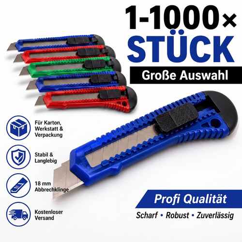 1000x cuttermesser mm - 1–1000x,
