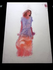 GROSSE KREIDEZEICHNUNG