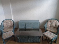 Rattansitzgruppe für Wintergarten