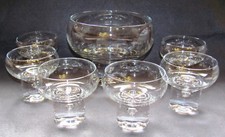 Kristallglas Dessert Schalen