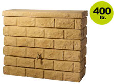Graf GARANTIA Regentonne Regenwassertank ROCKY Wandtank 400 L sandstone Tank