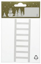 Dekofigur Leiter aus Holz 11