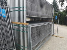 NEU | 40 x Bauzaun halbhoch | 3,43 x 1,15m | Mobilzaun 140 lfm | Versand schnell