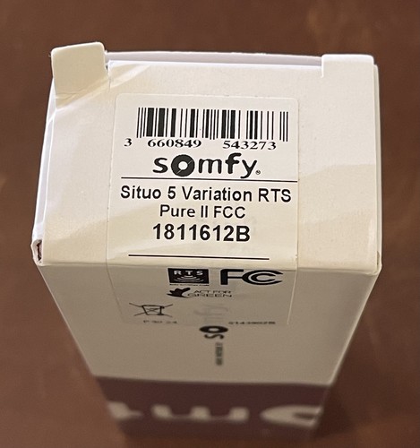 Somfy 1811612b five channel - 1811612b, five-channel