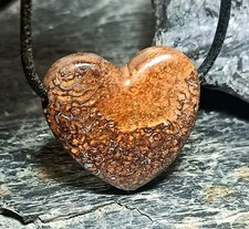 Boulder Opal  Herz Anhänger