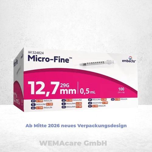 Micro fine insulinspritzen 5 - micro-fine,