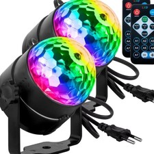 Discokugel Partylicht 2 Stück