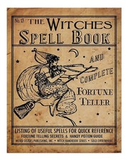 Vintage Hexen Zauberbuch
