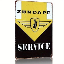 Blechschild Zündapp Service