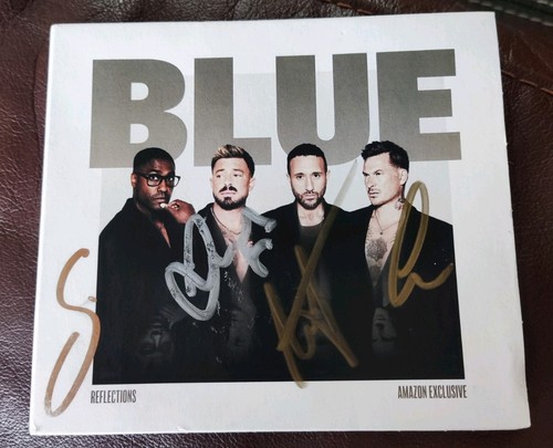 Blue reflections signed - -,