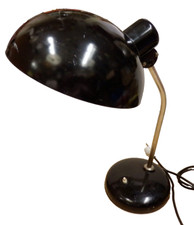 30er 40er Helo Schreibtisch Arbeitslampe Tischleuchte Art deco Metall 30s 40s