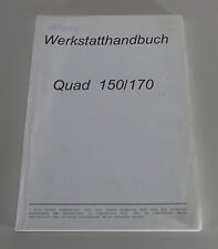 Werkstatthandbuch / Reparaturanleitung ATV Quad 150 / 170 