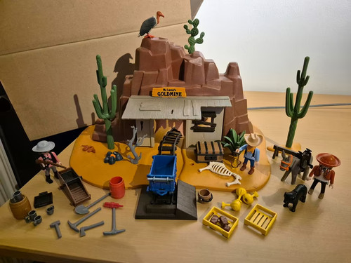 Playmobil goldmine mclaren - playmobil,