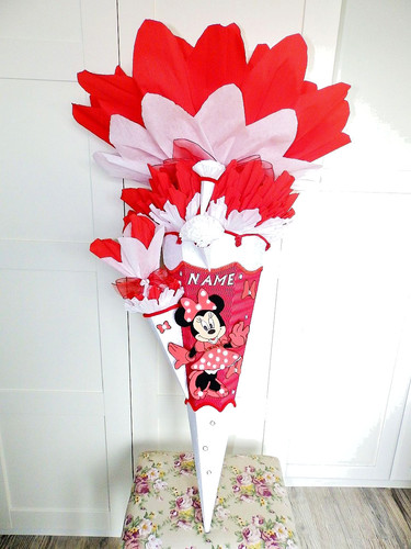 Schultüte minnie mouse - schultüte,
