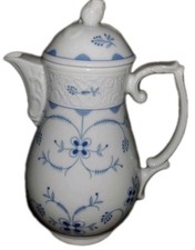 Schumann Arzberg Gotland Kaffeekanne Kobalt  indisch blau Cobalt