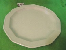 6 Speiseteller 25,5 cm Polygon weiß Hotelgeschirr von Rosenthal