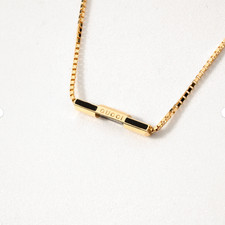 GUCCI KETTE LINK TO LOVE 750 GELBGOLD 43CM DAMEN MIT ZERTIFIKAT