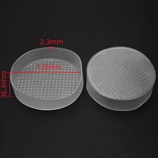 Stuhlkappen Transparent Rund