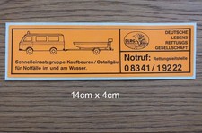 Aufkleber DLRG Deutsche