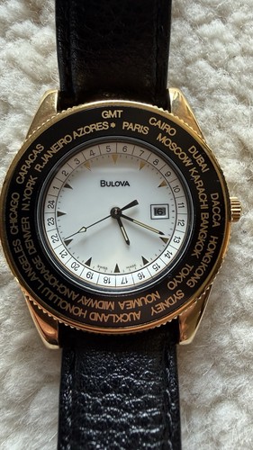 Bulova time master gmt ref - bulova,
