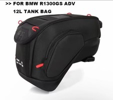 Motorrad Wasserdicht Kraftstofftankrucksack 12L Rucksack Tragbar für BMW R1300GS Adv