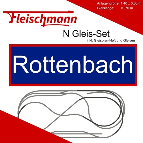 Fleischmann gleis set - n,