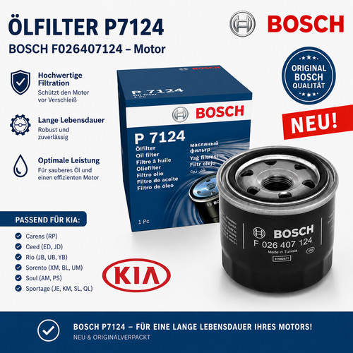 ölfilter kia carens ceed - Ölfilter, rio