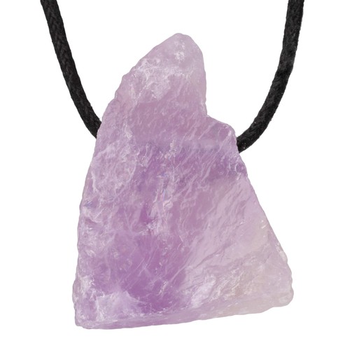 Amethyst rohsteinanhänger - amethyst,