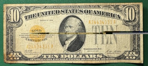 Dollar 1928 usa gold - 10,