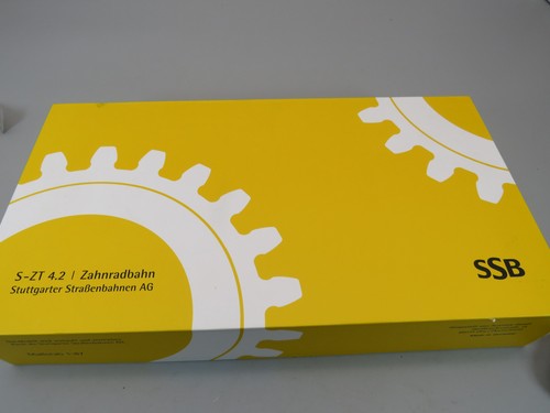 Zahnradbahnmodell der ssb zt - der,